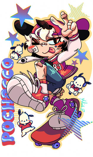 Pochacco Gijinka!